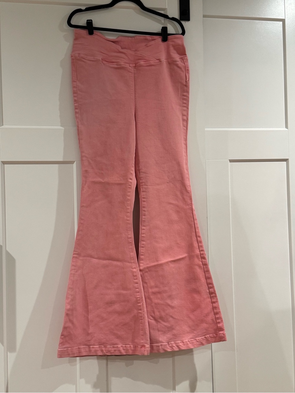 We The Free Pink Women's Flare Jeans